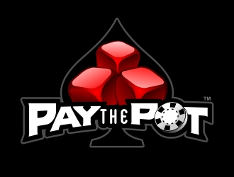 pay the pot logo design by sgt.trigger