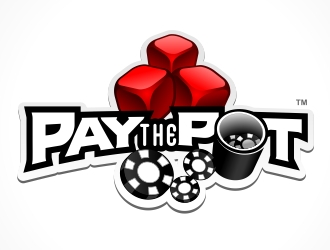 pay the pot logo design by sgt.trigger