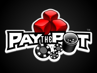 pay the pot logo design by sgt.trigger