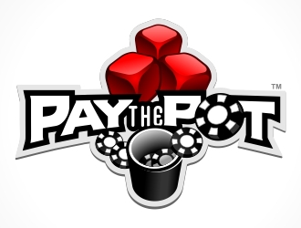 pay the pot logo design by sgt.trigger