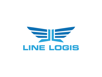LINE LOGIS logo design by akhi