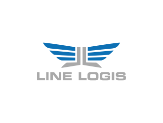 LINE LOGIS logo design by akhi