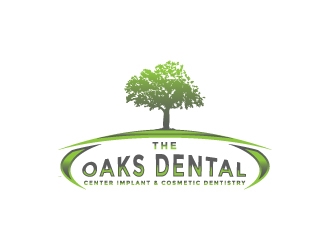 The Oaks Dental Center Implant & Cosmetic Dentistry logo design by adiputra87