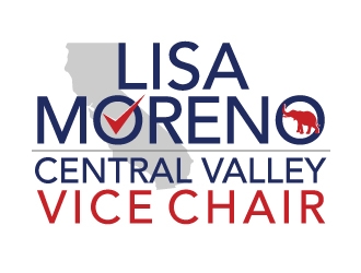 Lisa Moreno For Central Valley Regional Vice Chair  logo design by cookman