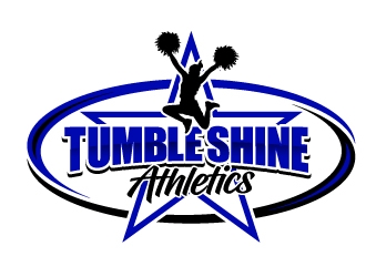 Tumble Shine Athletics logo design by jaize