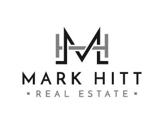 Mark Hitt Real Estate logo design by akilis13
