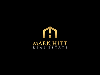 Mark Hitt Real Estate logo design by blackcane