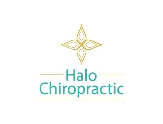 Halo Chiropractic logo design by Fear