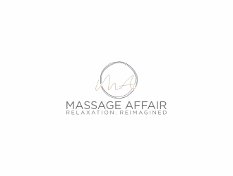 Massage Affair  logo design by luckyprasetyo