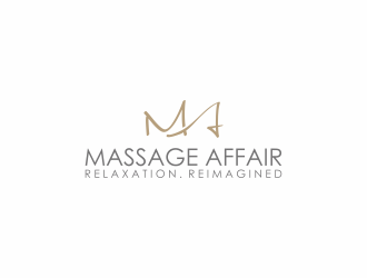 Massage Affair  logo design by luckyprasetyo