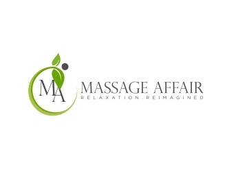 Massage Affair  logo design by berkahnenen
