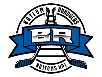 Bottom Runggers logo design by daywalker