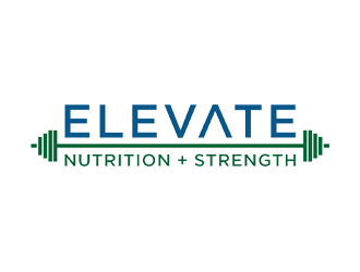 ELEVATE Nutrition Strength logo design by KQ5