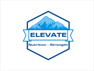 ELEVATE Nutrition Strength logo design by bunda_shaquilla