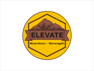 ELEVATE Nutrition Strength logo design by bunda_shaquilla