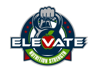 ELEVATE Nutrition Strength logo design by aRBy