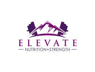ELEVATE Nutrition Strength logo design by meliodas