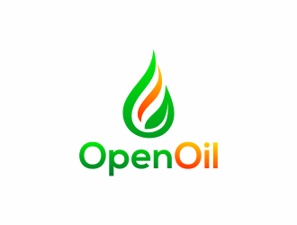 OpenOil logo design by ubai popi