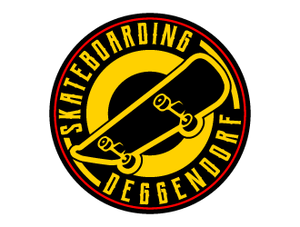 Skateboarding Deggendorf logo design by mirceabaciu