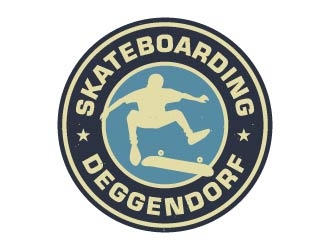 Skateboarding Deggendorf logo design by cybil