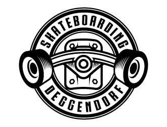 Skateboarding Deggendorf logo design by daywalker