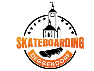 Skateboarding Deggendorf logo design by PMG