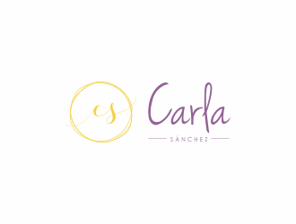Carla Sánchez logo design by afra_art