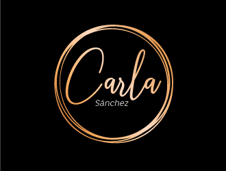 Carla Sánchez logo design by rootreeper