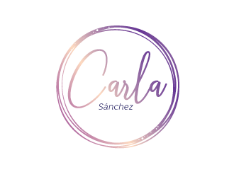 Carla Sánchez logo design by rootreeper