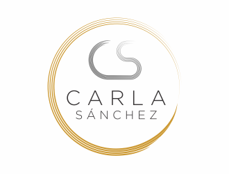 Carla Sánchez logo design by MagnetDesign