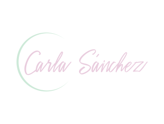 Carla Sánchez logo design by KaySa