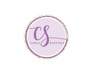 Carla Sánchez logo design by Foxcody