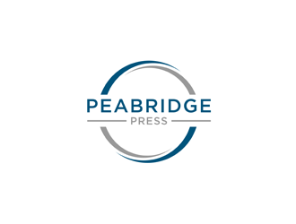 Peabridge Press logo design by bomie