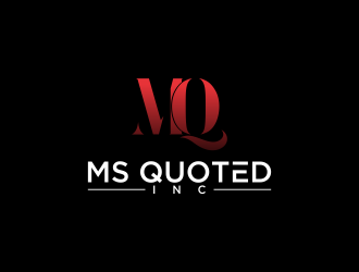Ms Quoted, Inc logo design by oke2angconcept