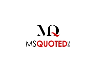 Ms Quoted, Inc logo design by CreativeKiller