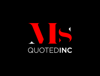 Ms Quoted, Inc logo design by hwkomp