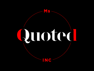 Ms Quoted, Inc logo design by hwkomp