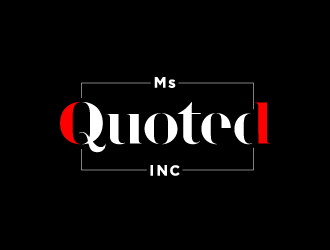 Ms Quoted, Inc logo design by hwkomp