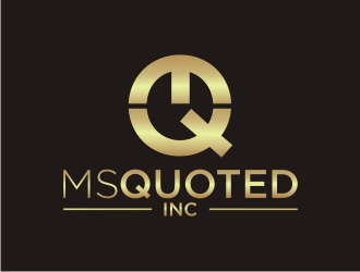 Ms Quoted, Inc logo design by rief