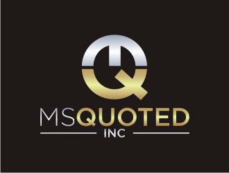Ms Quoted, Inc logo design by rief