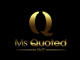 Ms Quoted, Inc logo design by PMG