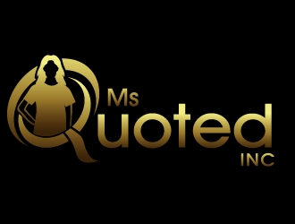 Ms Quoted, Inc logo design by PMG