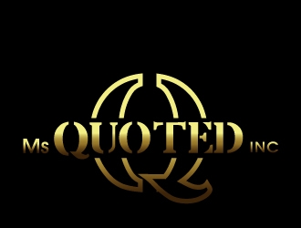 Ms Quoted, Inc logo design by PMG