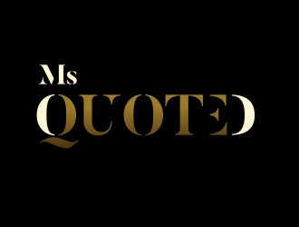 Ms Quoted, Inc logo design by Rossee