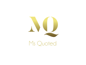 Ms Quoted, Inc logo design by Rossee