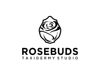 Rosebuds Taxidermy Studio logo design by oke2angconcept