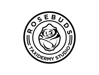 Rosebuds Taxidermy Studio logo design by oke2angconcept