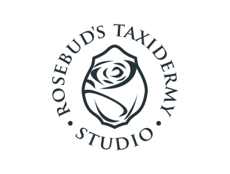Rosebuds Taxidermy Studio logo design by Dakon