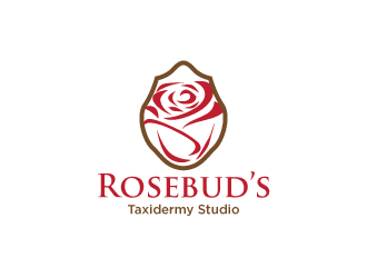 Rosebuds Taxidermy Studio logo design by yurie