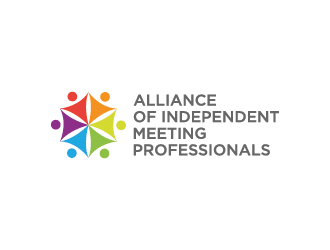 Alliance of Independent Meeting Professionals  logo design by mhala